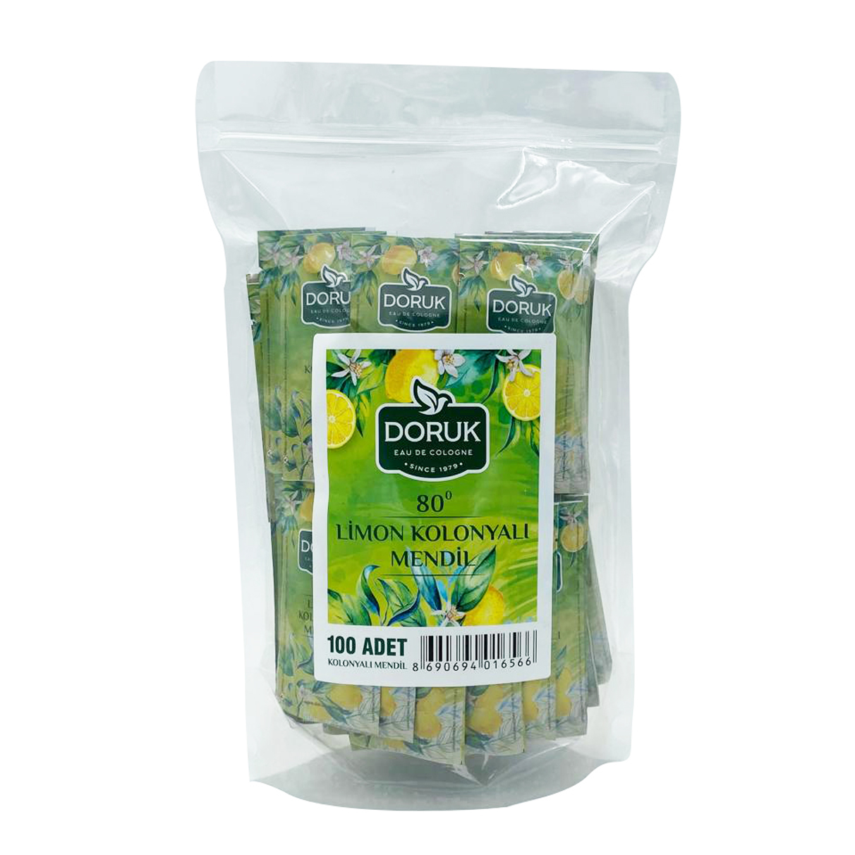 DORUK Limon Kolonyalı Mendil