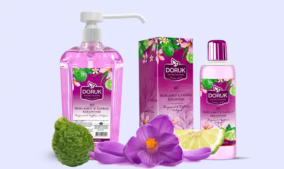 Doruk Dökme Bergamot & Safran Kolonyası