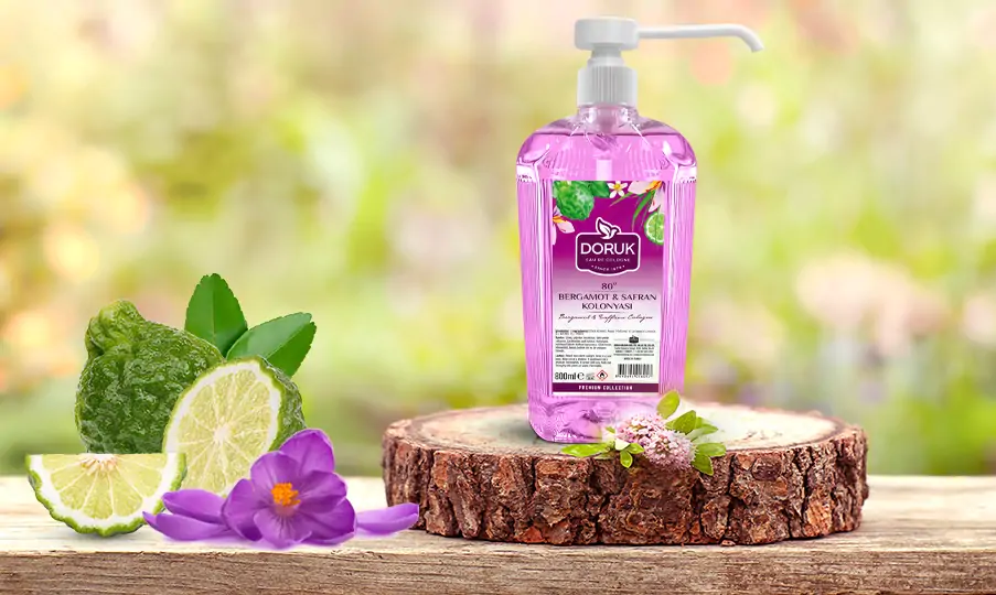 Doruk Püskürtmeli Bergamot & Safran Kolonyası