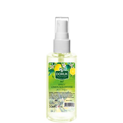 Sprey Limon Kolonyası 50 ML Pet Şişe