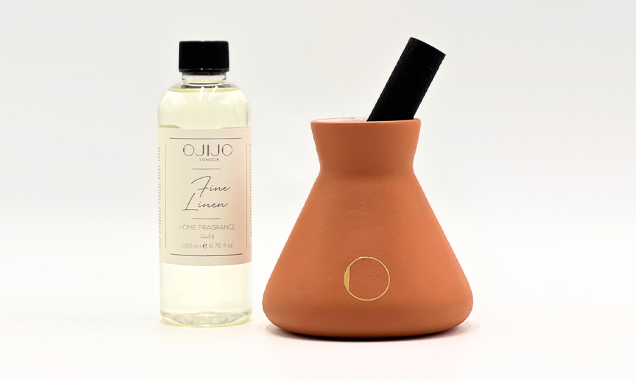 OJIJO LONDON Çubuklu Oda Parfümü Seti 200 ml Terracota Renk