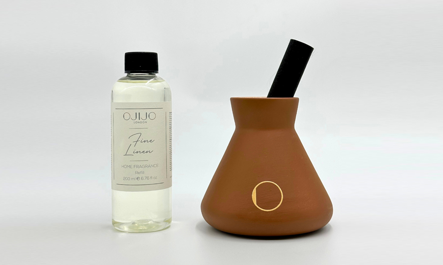OJIJO LONDON Çubuklu Oda Parfümü Seti 200 ml Kahverengi Renk