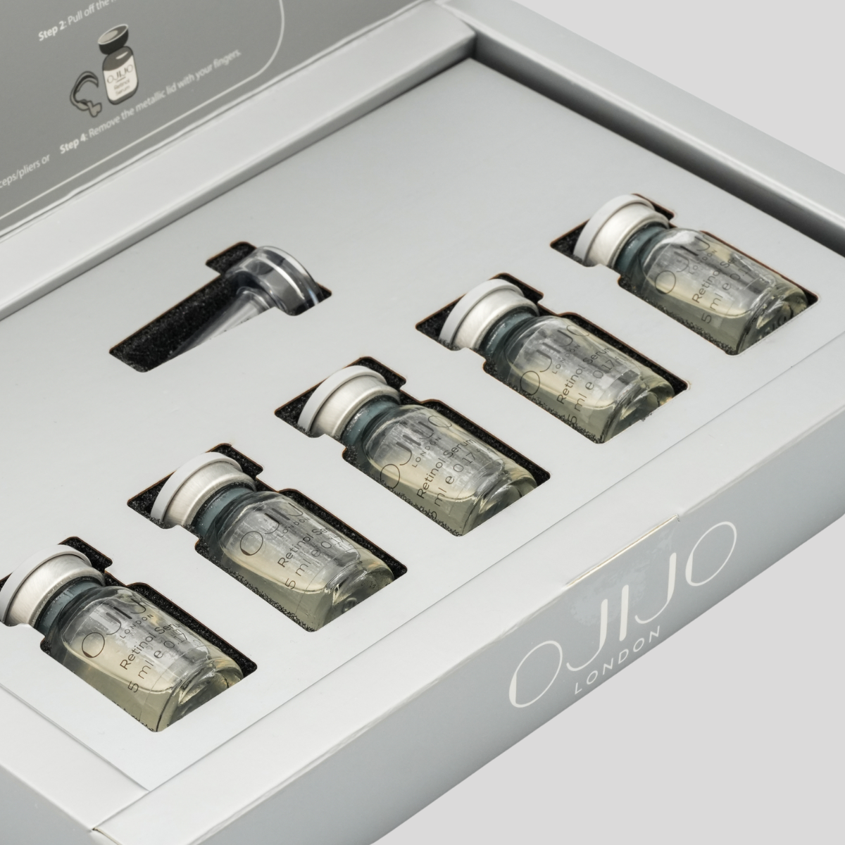 OJIJO LONDON Kırışıklık Karşıtı, Onarıcı Retinol Serum (A Vitamini) Gece Serumu 25 ML - Görsel 2