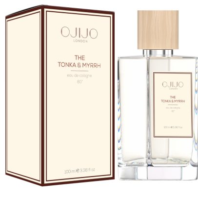 OJIJO LONDON Tonka & Myrrh Kolonya 100 ml 80 Derece Parfümlü Kolonya