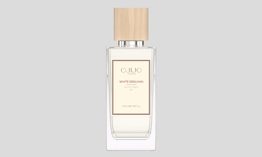 OJIJO LONDON White Erguvan Kolonya 100 ml 80 Derece Parfümlü Kolonya – Cam Şişe