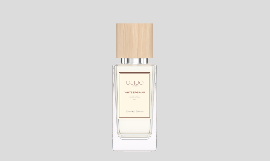 OJIJO LONDON White Erguvan Kolonya 50 ml 80 Derece Parfümlü Kolonya – Cam Şişe