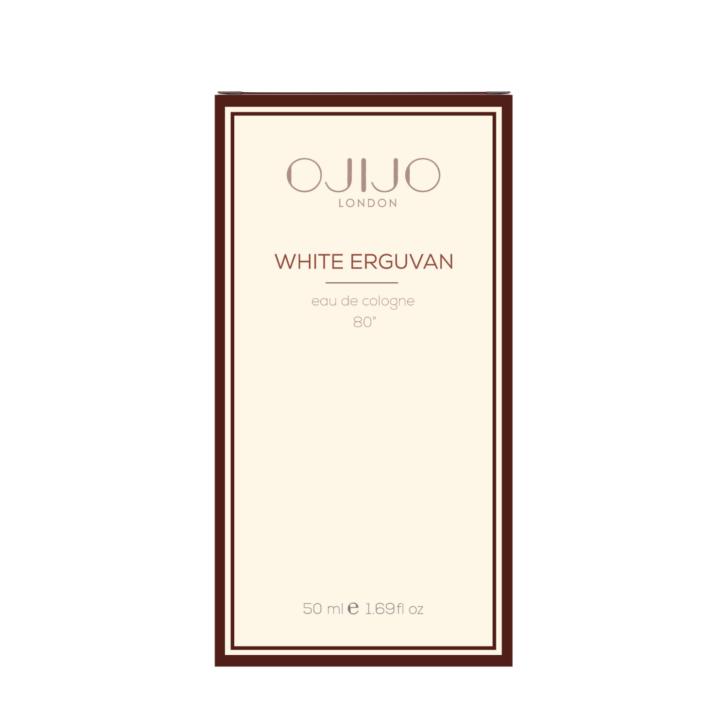 OJIJO LONDON White Erguvan Kolonya 50 ml 80 Derece Parfümlü Kolonya - Cam Şişe - Görsel 6