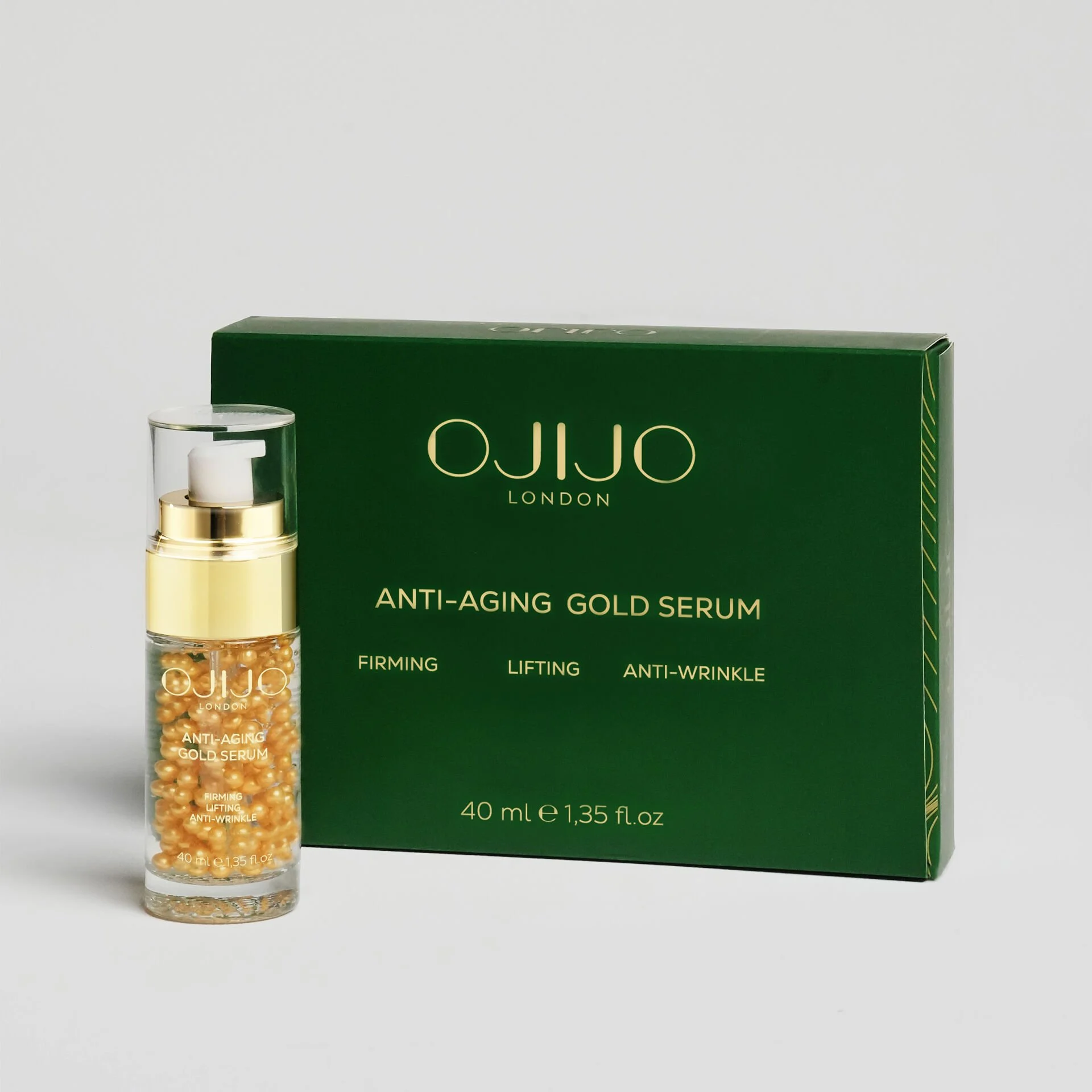OJIJO LONDON Yaşlanma ve Kırışıklık Karşıtı Antiaging Gold Serum 40 ML - Görsel 4