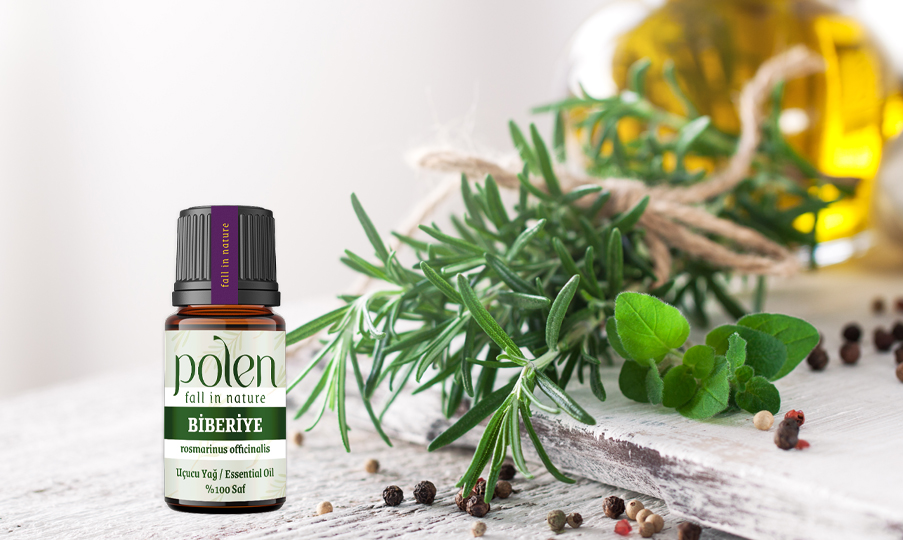 Polen %100 Saf Biberiye Uçucu Yağı 10 ml