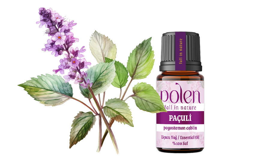Polen %100 Saf Paçuli Uçucu Yağı 10 ml