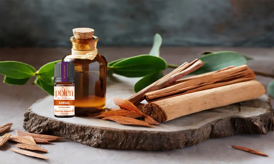 Polen %100 Saf Sandal Ağacı Uçucu Yağı 5 ml