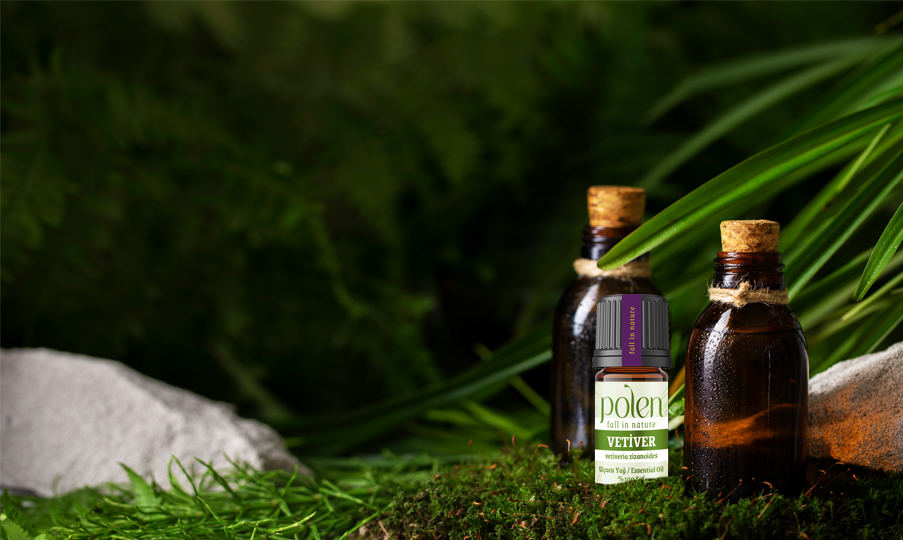 Polen %100 Saf Vetiver Uçucu Yağı 5 ml