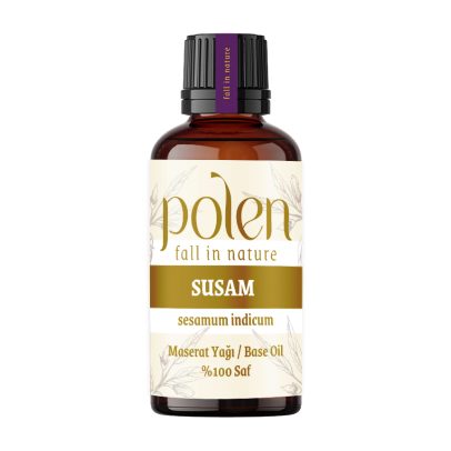 Polen Susam Yağı Soğuk Sıkım %100 Saf 50 ml