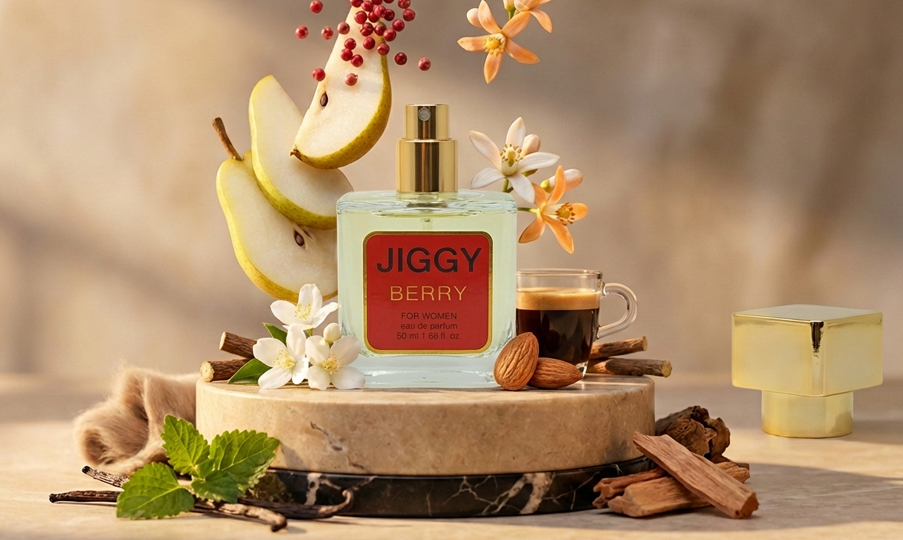 JIGGY Berry Vanilya ve Kahve Parfüm Kadın EDP 50 ml